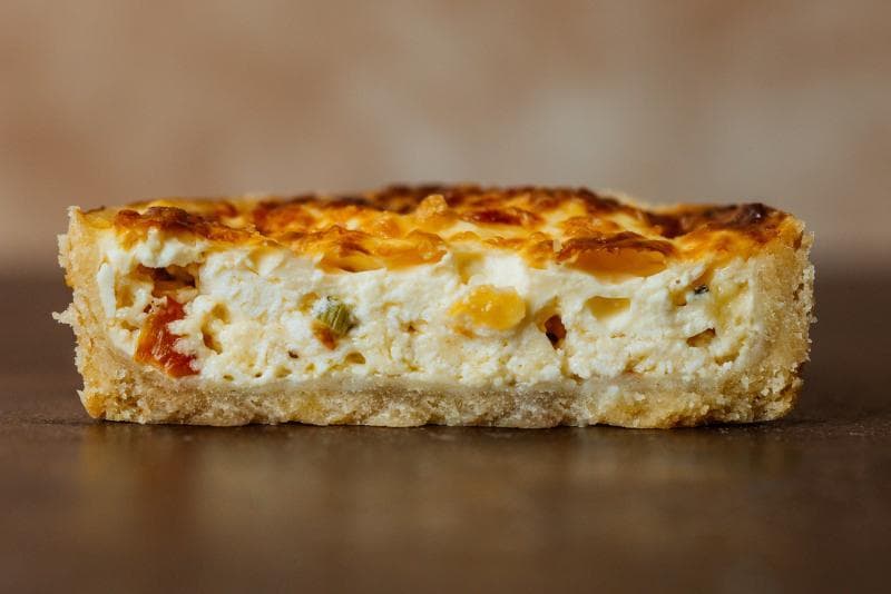 Mini Quiche de Queijo Integral