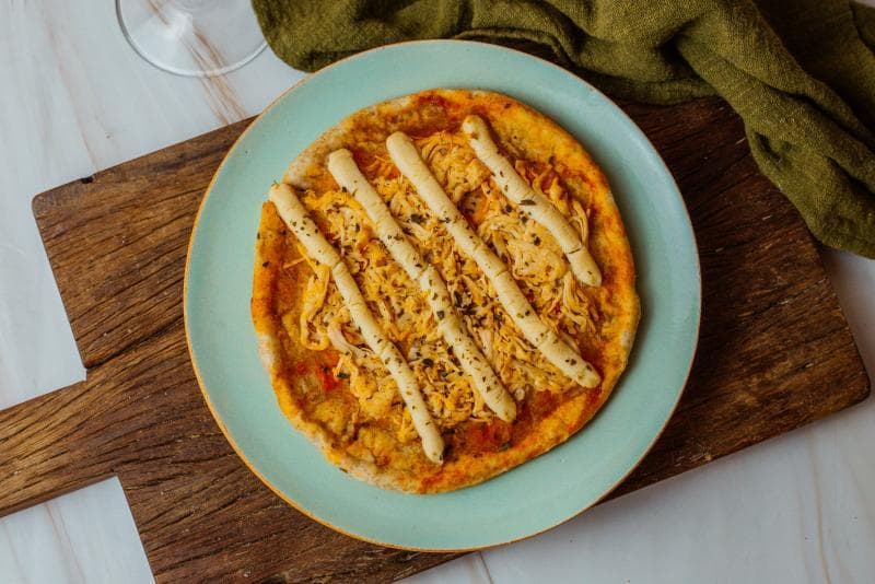Mini Pizza de Frango com Requeijao - Integral