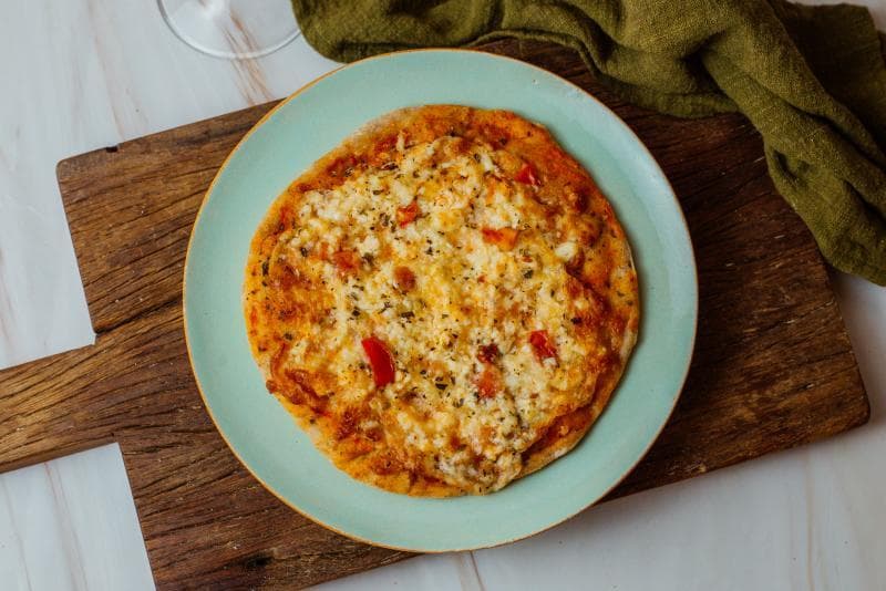 Mini Pizza de Queijo Integral